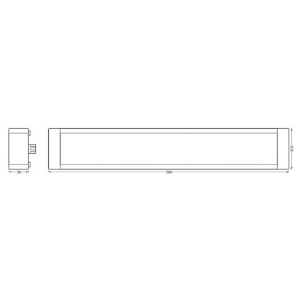 Ledvance - Dimbare LED TL-Buis SMART+ UNDERCABINET LED/8W/24/230V 2700-6500K Wi-Fi