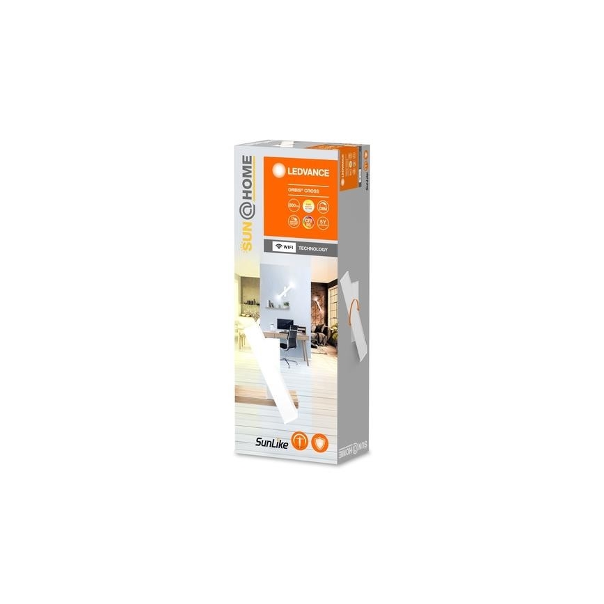 Ledvance - Dimbare LED Wand Lamp SUN@HOME CROSS 2xLED/6W/230V Wi-Fi