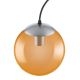 Ledvance - Hanglamp aan een koord BUBBLE 1xE27/40W/230V Oranje d. 20 cm