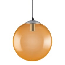 Ledvance - Hanglamp aan een koord BUBBLE 1xE27/40W/230V oranje d. 30 cm