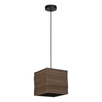Ledvance - Hanglamp aan een koord DECOR CARDBOARD 1xE27/15W/230V 25x25 cm