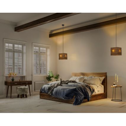 Ledvance - Hanglamp aan een koord DECOR CARDBOARD 1xE27/15W/230V 25x25 cm