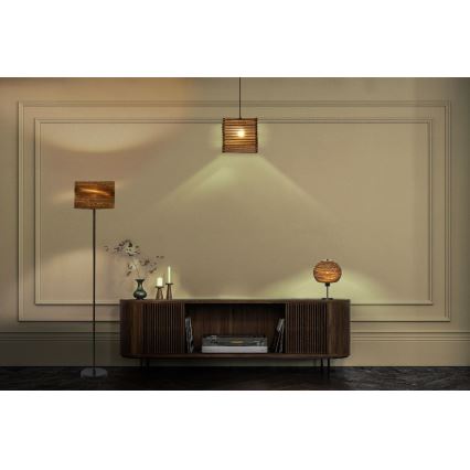 Ledvance - Hanglamp aan een koord DECOR CARDBOARD 1xE27/15W/230V 25x25 cm