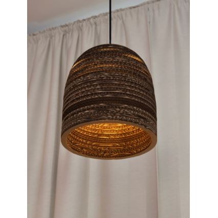 Ledvance - Hanglamp aan een koord DECOR CARDBOARD 1xE27/15W/230V diameter 25 cm