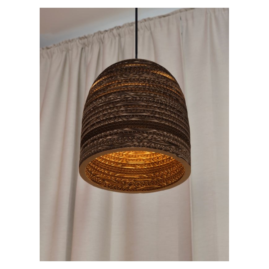 Ledvance - Hanglamp aan een koord DECOR CARDBOARD 1xE27/15W/230V diameter 25 cm