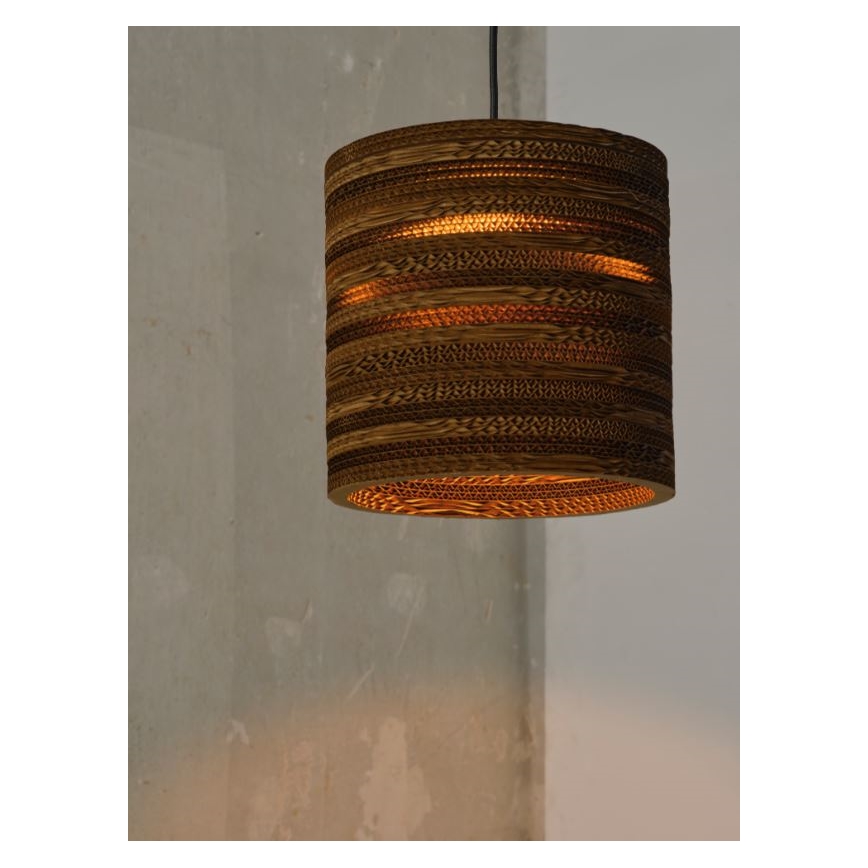 Ledvance - Hanglamp aan een koord DECOR CARDBOARD 1xE27/15W/230V diameter 25 cm