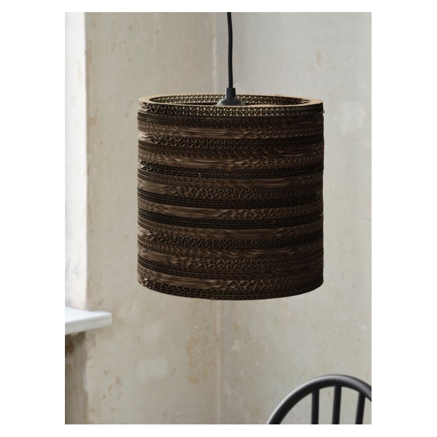 Ledvance - Hanglamp aan een koord DECOR CARDBOARD 1xE27/15W/230V diameter 25 cm