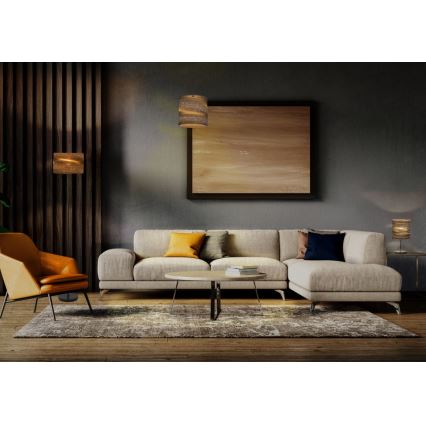 Ledvance - Hanglamp aan een koord DECOR CARDBOARD 1xE27/15W/230V diameter 25 cm