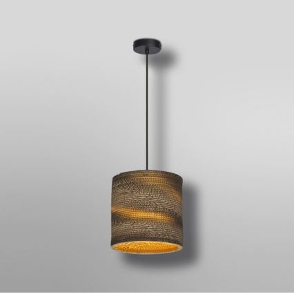 Ledvance - Hanglamp aan een koord DECOR CARDBOARD 1xE27/15W/230V diameter 25 cm