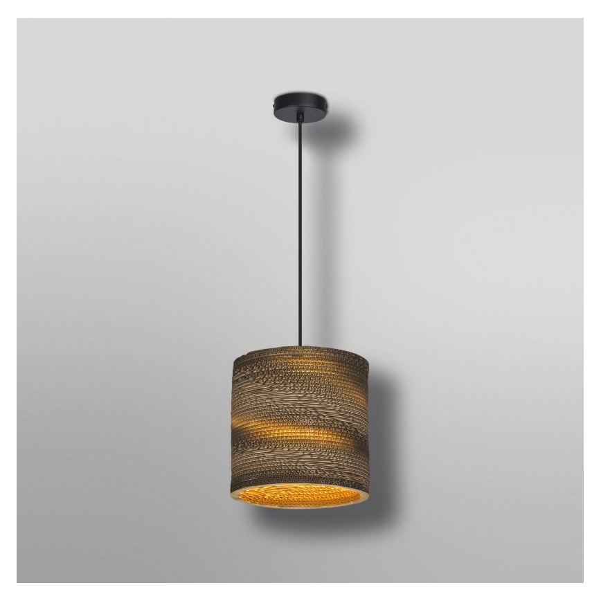 Ledvance - Hanglamp aan een koord DECOR CARDBOARD 1xE27/15W/230V diameter 25 cm