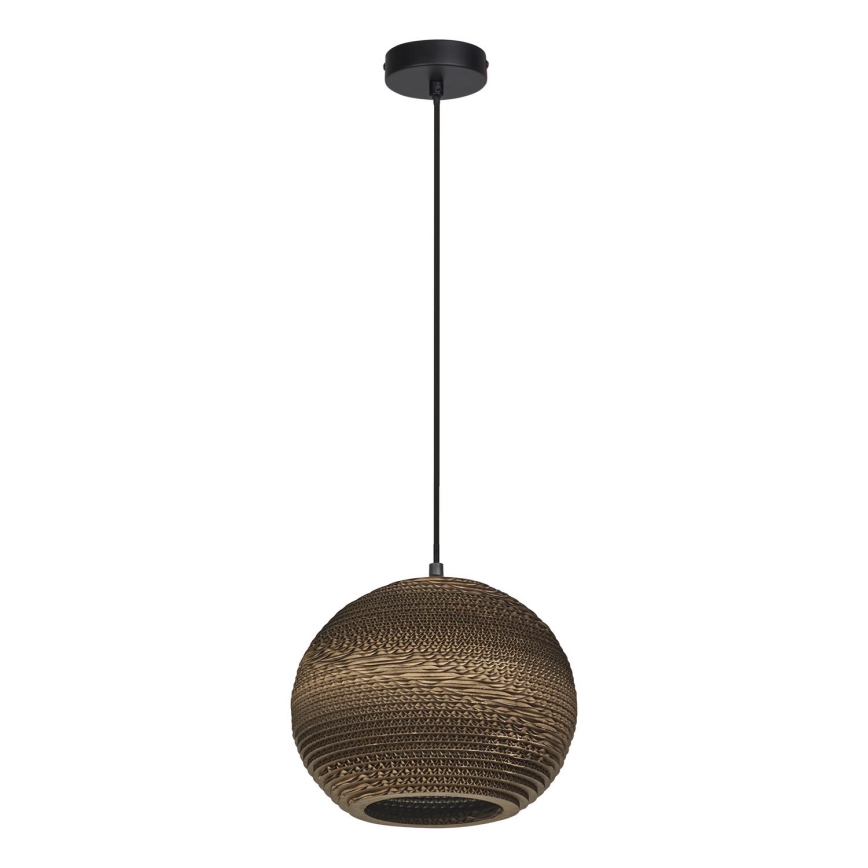 Ledvance - Hanglamp aan een koord DECOR CARDBOARD 1xE27/15W/230V diameter 26 cm