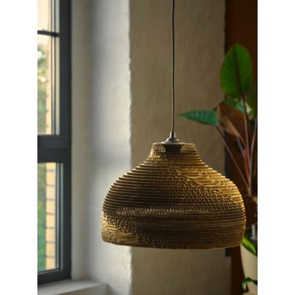 Ledvance - Hanglamp aan een koord DECOR CARDBOARD 1xE27/15W/230V diameter 36 cm