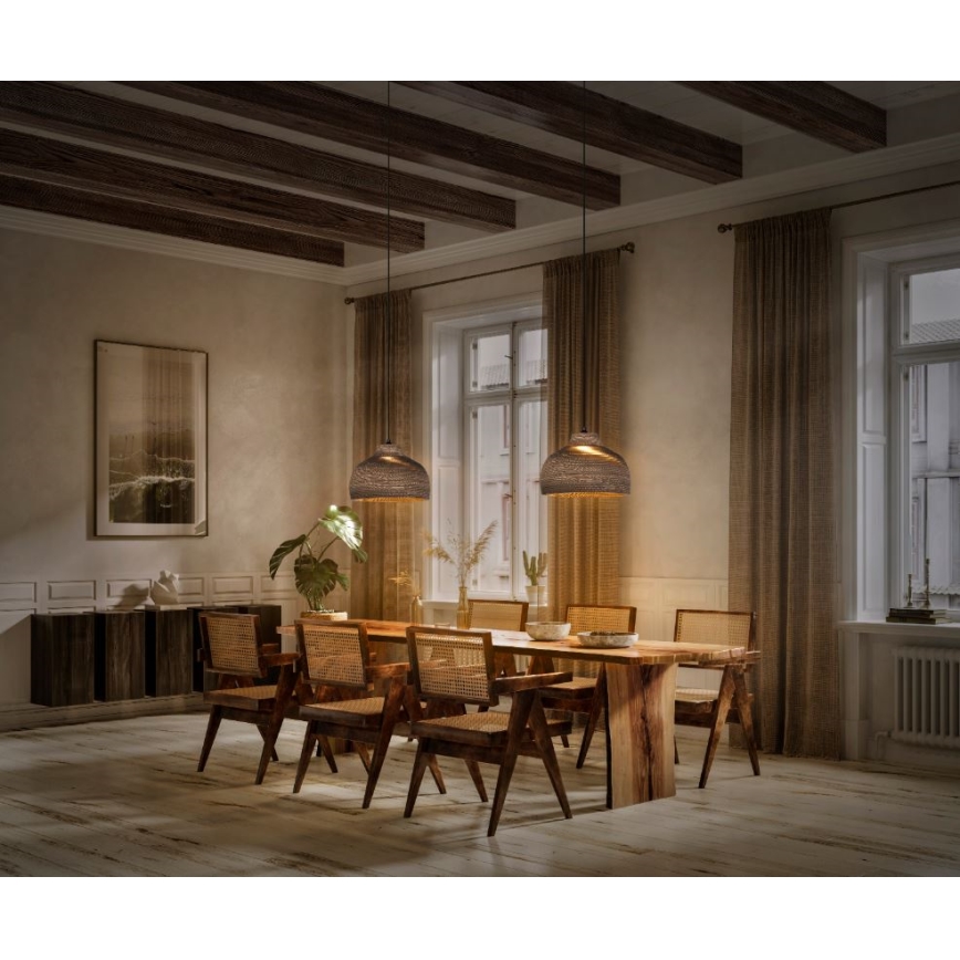 Ledvance - Hanglamp aan een koord DECOR CARDBOARD 1xE27/15W/230V diameter 36 cm