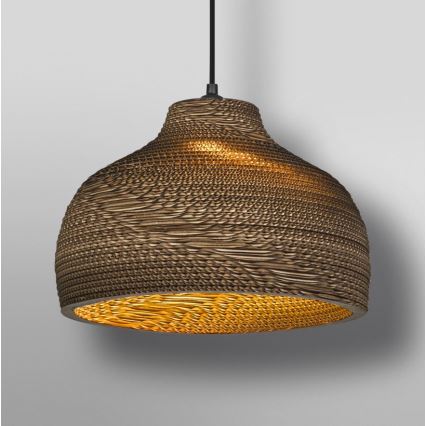 Ledvance - Hanglamp aan een koord DECOR CARDBOARD 1xE27/15W/230V diameter 36 cm