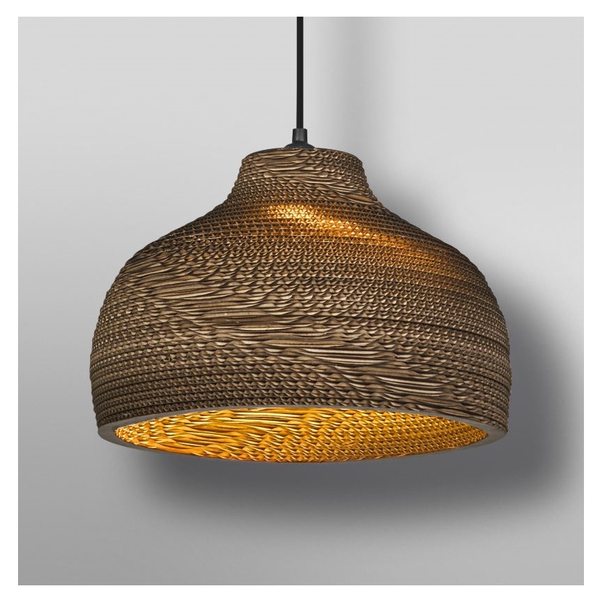 Ledvance - Hanglamp aan een koord DECOR CARDBOARD 1xE27/15W/230V diameter 36 cm