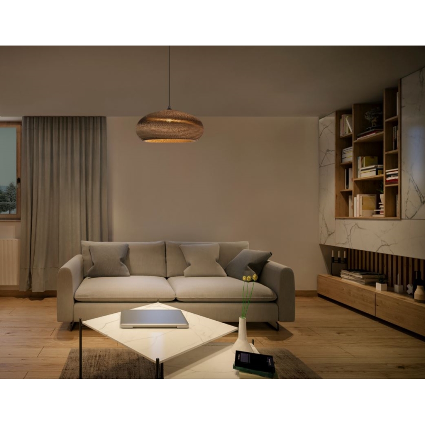 Ledvance - Hanglamp aan een koord DECOR CARDBOARD 1xE27/15W/230V diameter 40 cm