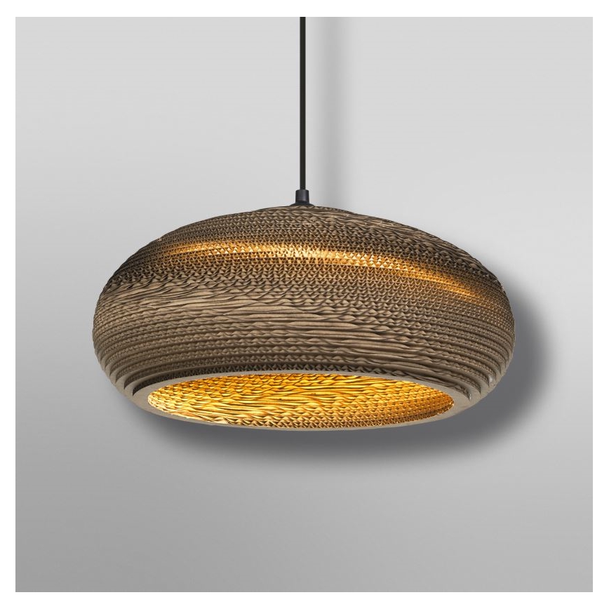Ledvance - Hanglamp aan een koord DECOR CARDBOARD 1xE27/15W/230V diameter 40 cm