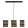 Ledvance - Hanglamp aan een koord DECOR CARDBOARD 3xE27/15W/230V