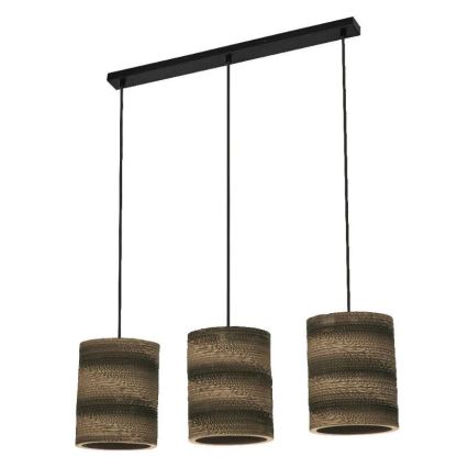 Ledvance - Hanglamp aan een koord DECOR CARDBOARD 3xE27/15W/230V