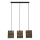 Ledvance - Hanglamp aan een koord DECOR CARDBOARD 3xE27/15W/230V