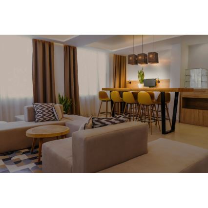 Ledvance - Hanglamp aan een koord DECOR CARDBOARD 3xE27/15W/230V