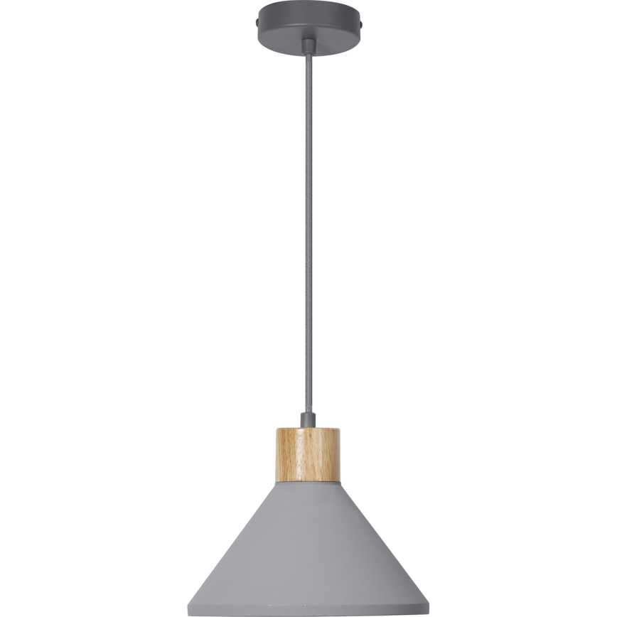 Ledvance - Hanglamp aan een koord DECOR CONCRETE 1xE27/15W/230V diameter 22 cm beton grijs