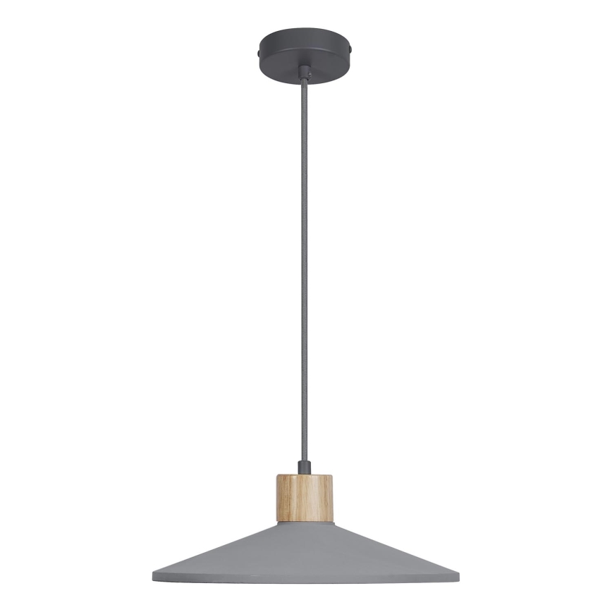 Ledvance - Hanglamp aan een koord DECOR CONCRETE 1xE27/15W/230V diameter 32 cm beton grijs