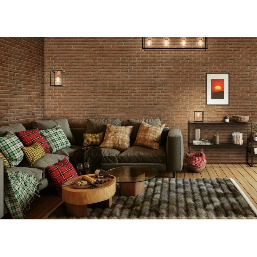 Ledvance - Hanglamp aan een koord DECOR NAIROBI 1xE27/15W/230V rubber vijg