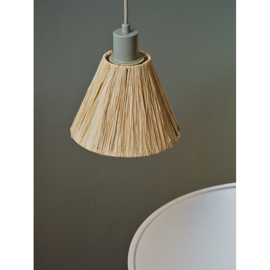 Ledvance - Hanglamp aan een koord DECOR RAFFIA 1xE27/15W/230V