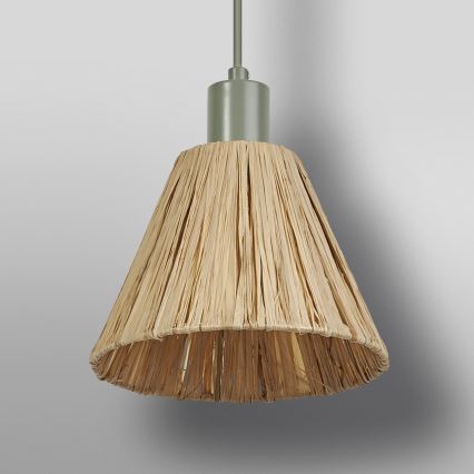 Ledvance - Hanglamp aan een koord DECOR RAFFIA 1xE27/15W/230V