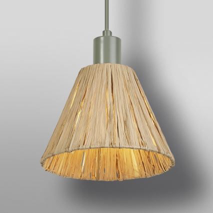Ledvance - Hanglamp aan een koord DECOR RAFFIA 1xE27/15W/230V