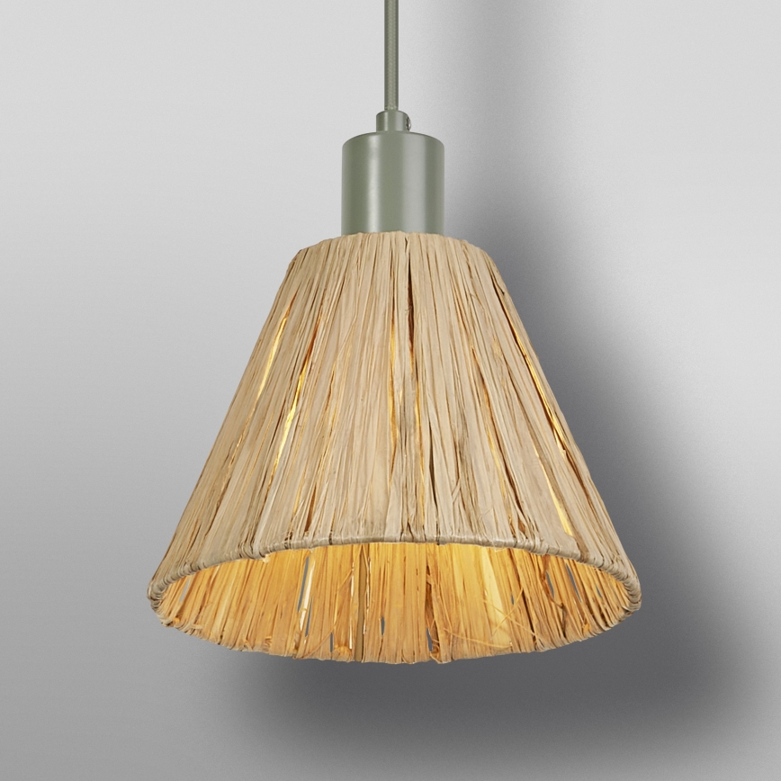 Ledvance - Hanglamp aan een koord DECOR RAFFIA 1xE27/15W/230V