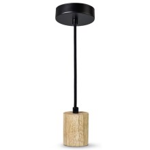 Ledvance - Hanglamp aan een koord PENDULUM 1xE27/15W/230V hout