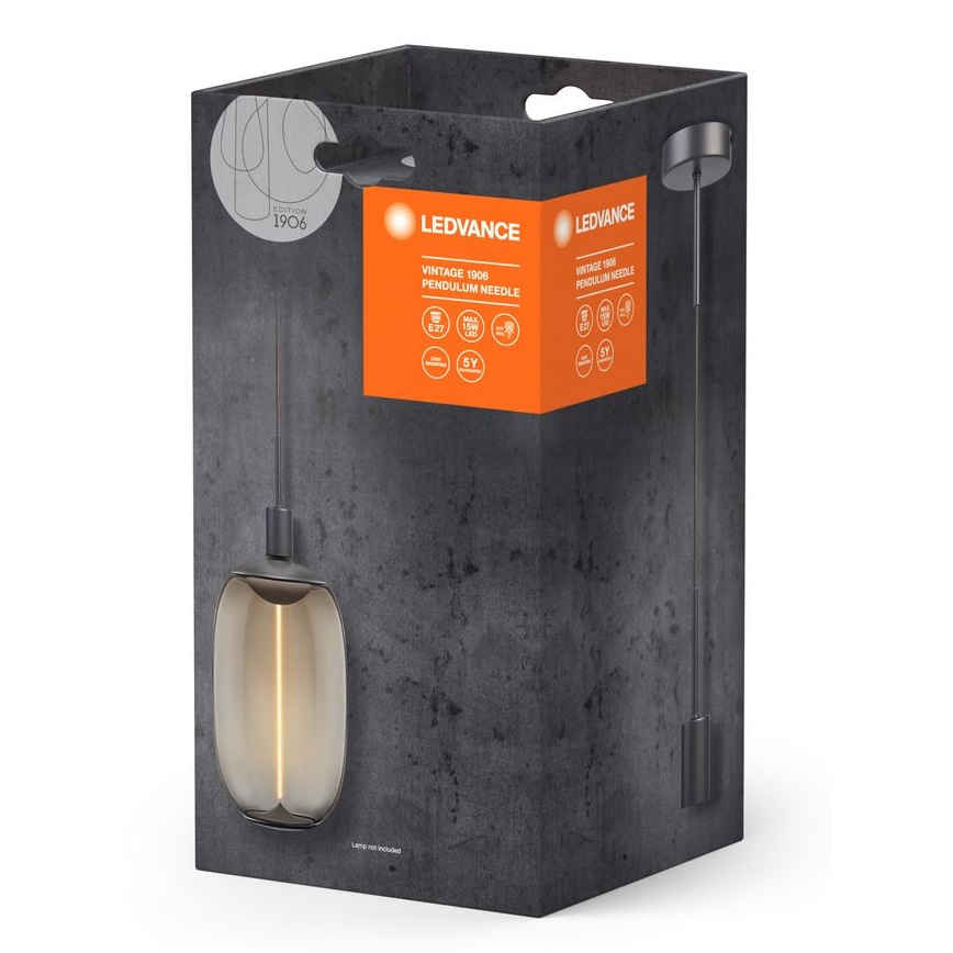Ledvance - Hanglamp aan een koord PENDULUM NEEDLE 1xE27/15W/230V