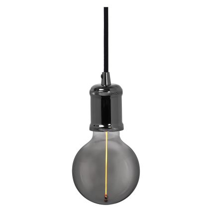 Ledvance - Hanglamp aan een koord PENDULUM ROBBIN 1xE27/15W/230V glanzend chroom