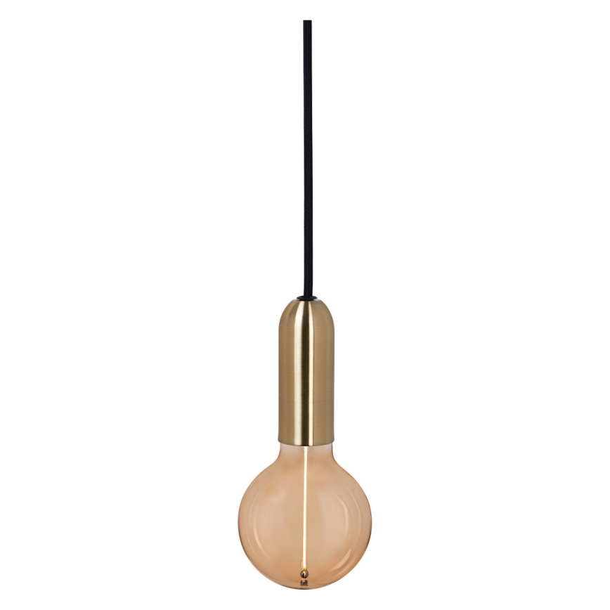 Ledvance - Hanglamp aan een koord PENDULUM ROUND 1xE27/15W/230V goud