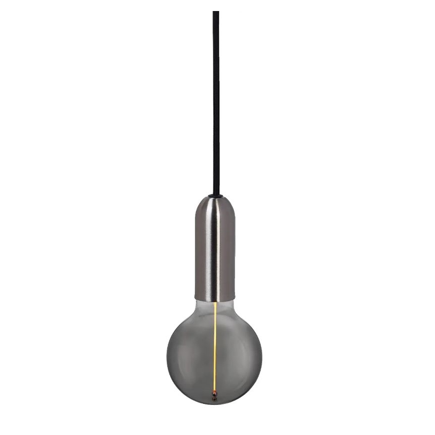 Ledvance - Hanglamp aan een koord PENDULUM ROUND 1xE27/15W/230V mat chroom