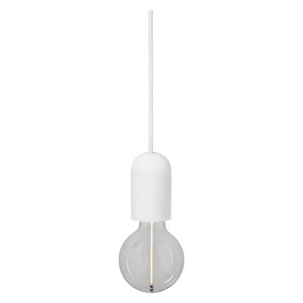 Ledvance - Hanglamp aan een koord PENDULUM ROUND 1xE27/15W/230V wit