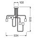 Ledvance - Hanglamp voor oppervlakte montage PIPE 6xE27/40W/230V