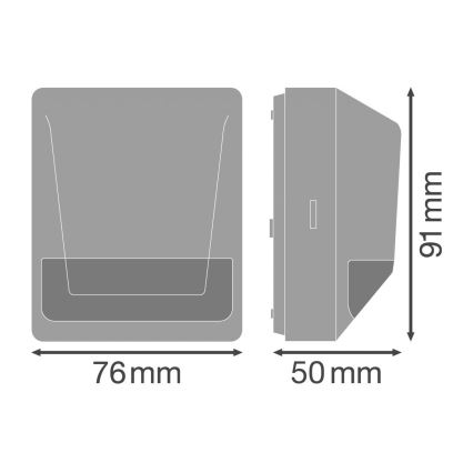 Ledvance - Infra Rood Bewegingssensor 230V IP55 wit