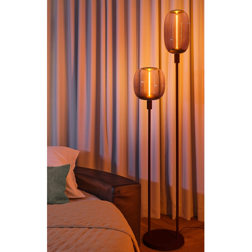 Ledvance - Lampen standaard DECOR STICK 2xE27/40W/230V antraciet