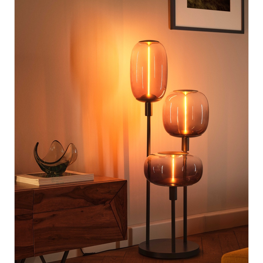 Ledvance - Lampen standaard DECOR STICK 3xE27/40W/230V antraciet