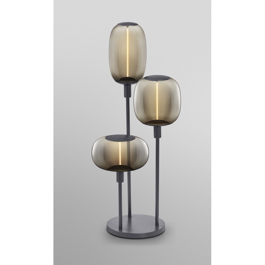 Ledvance - Lampen standaard DECOR STICK 3xE27/40W/230V antraciet
