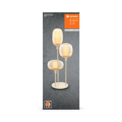 Ledvance - Lampen standaard DECOR STICK 3xE27/40W/230V beige