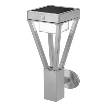 Ledvance - LED 44 / 5.000 Solar wandlamp met bewegings- en schemersensor BOUQUET LED/6W/3,7V 2200 mAh IP44