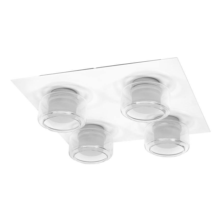 Ledvance - LED Badkamer plafondlamp ORBIS FLAME 4xLED/5,5W/230V 3000/4000K IP44 wit