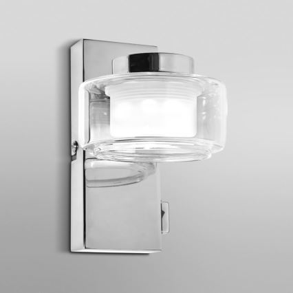Ledvance - LED Badkamer wandlamp ORBIS FLAME LED/5,5W/230V 3000/4000K IP44 chroom
