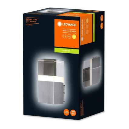 Ledvance - LED buitenwandlamp CRYSTAL LED/4,5W/230V IP44