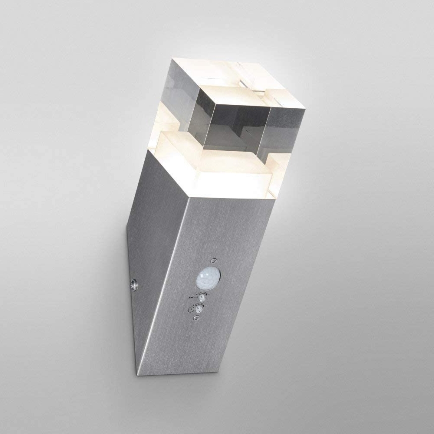 Ledvance - LED buitenwandlamp met sensor CRYSTAL LED/5W/230V IP44