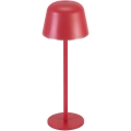 Ledvance - LED Dimbaar buitenshuis rechargeable lamp TABLE LED/2,5W/5V IP54 rood